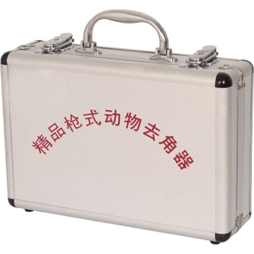 Animal Dehorner Stainless Steel Bloodless Electric Dehorner Remove Horn Device for Cow Calves Lamb 15-70 Days of Age Farm Tool