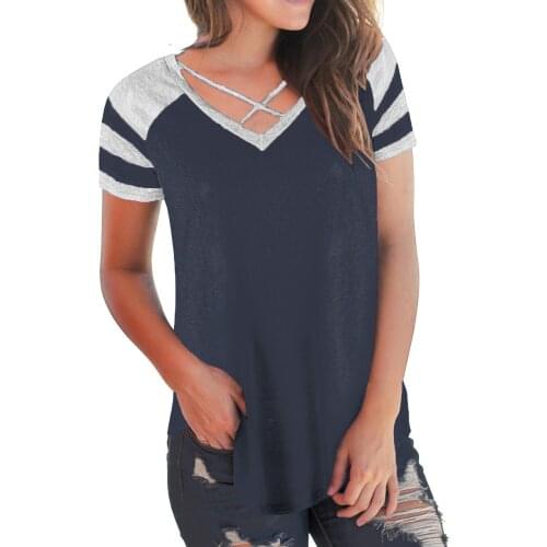 DENGXINQIN Women's Short T-shirts