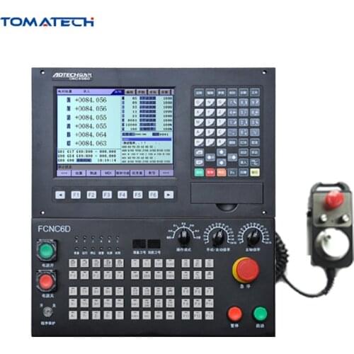 10.4" Screen CNC9960 VMC CNC Milling Machine Tool Changer 6 Axis CNC controller with additional operation panel MPG