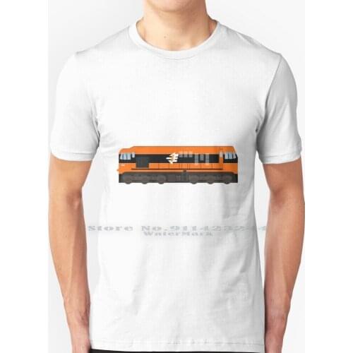 Irish Rail Retro Train T Shirt 100% Pure Cotton Irish Rail Train Retro Transport Creative Trending Vintage Cool Gift Euro Us