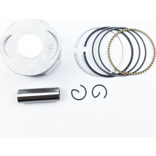 Motorcycle 50mm Piston 13mm Pin Ring Set For Honda WH100 GCCK100 GCCK WH 100 Euro II