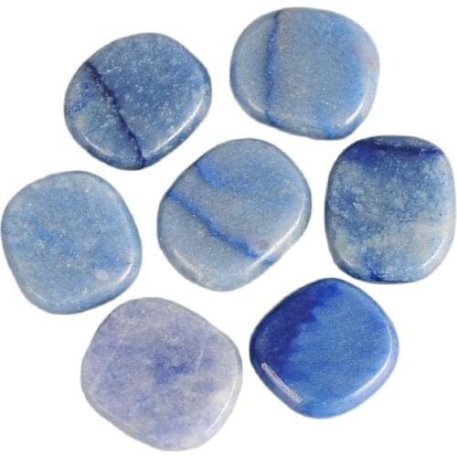 Natural Palm Stone Gemstone Healing Reiki Crystal Craft Miniature Vintage Home Decor and Minerals Chakra slice Mascot