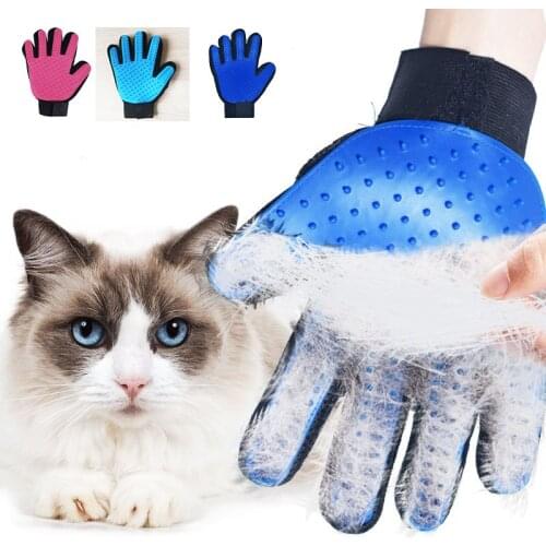 Cat Cleaning Glove Pet Gloves Pet Grooming Hair Remover Deshedding Brush Deshedding Tool for Cats Dogs Pet Hair Remover Glove