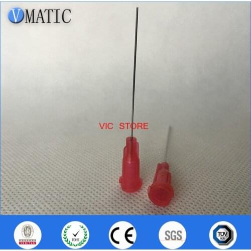 Free Shipping Hot Sale 100Pcs Dispensing Needle Tip 25G 1'' Inch Length For Liquid Dispenser Adhesive Glue Syringe