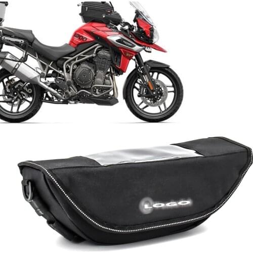 Handlebar Waterproof Bag Travel Bag For Triumph Tiger 800 Tiger 1200 Tiger Sport