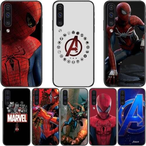 The Amazing Spiderman Phone cover hull For SamSung Galaxy S8 S9 S10E S20 S21 S5 S30 Plus S20 fe 5G Lite Ultra black soft case