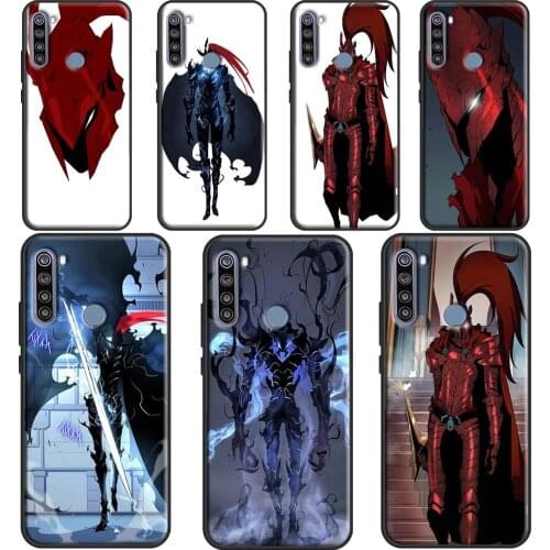 Igris Solo Leveling Case For Xiaomi Redmi Note 9 Pro 9S Redmi 9 9C 9A Coque For Redmi Note 8T 8 Pro 7 Cover