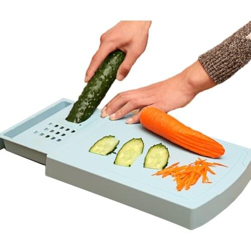 Kitchen Cutting Board Double layer Drain Chopping Board Multifunction Tagliere cucina Shaver Slicer Cutting Board Kitchen Goods