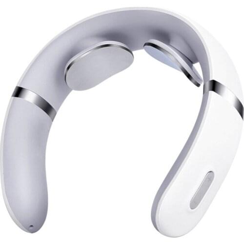 Electric Neck Massager Shoulder Massager Low Frequency Magnetic Therapy Pulse Pain Relief Tool Cervical Vertebra Health Care