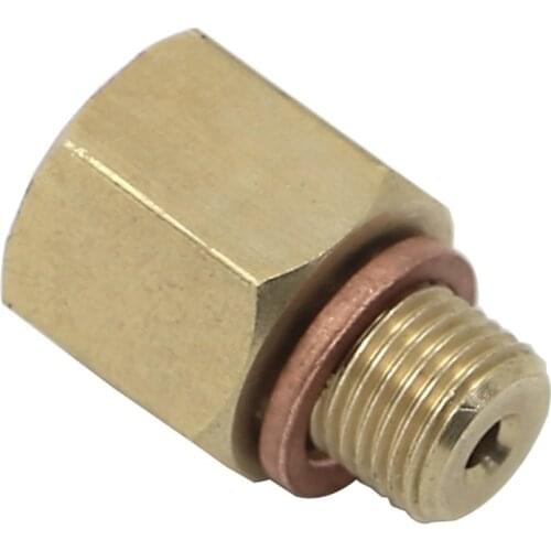 NPT Mechanical Temperature Adapter 2265 Metric Adapter / Oil Pressure 1/8" NPT female to M10 X 1 male