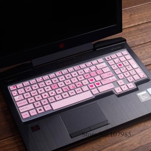 Soft Keyboard Protector Skin Cover for 15.6" HP OMEN 15-CE015DX 15-CE013DX 15-CE011DX 15-CE018DX 15-CE019DX 15-CE051NR