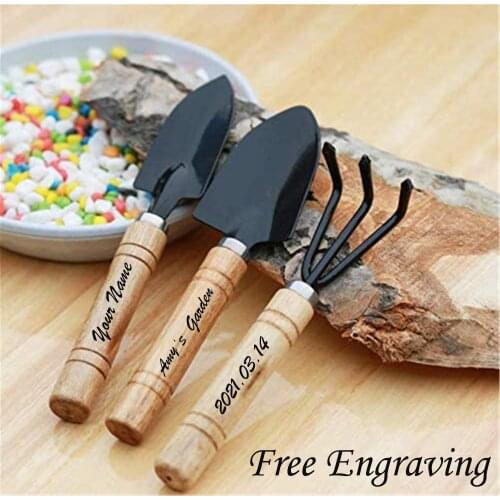 10 Piece Gardening Tool Set-Succulent Planter Kits for Indoor Outdoor Gardening|Free Engraving