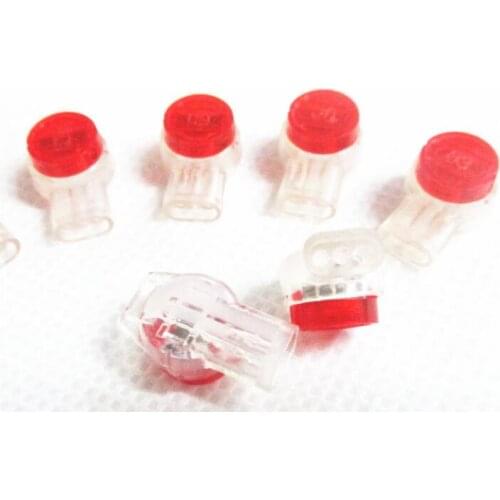 NEW 50 pcs K3 Terminal Cable Adapter Mini Wire Terminals Quick-Fit Splicing K3 Connector Terminal Block For Telephone Light