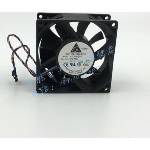 Wholesale DELTA AFC0912DE 9238 9cm 12V 2.5A 92*92*38mm 4-line server Cooling fan