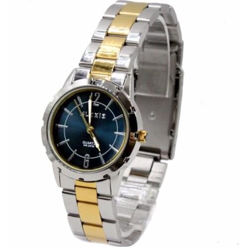 Dark Blue Dial Water Resist Ladies Women ALEXIS 2035 Quartz Fashion Watch