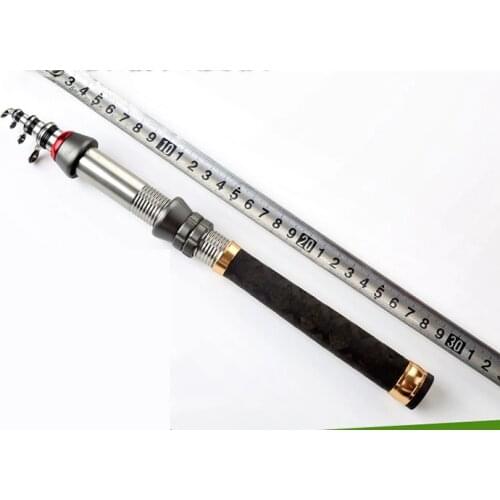 Top Quality Fishing Rod 1.8M 2.1M 2.4M 2.7M Ultra-short sea otter throwing short section carbon Rod Spinning Fishing Tackle