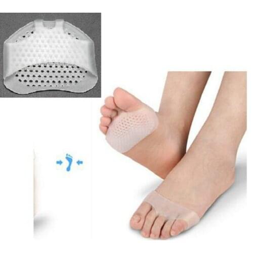 1 pair foot care tool accessory silicone Gel cushion pad with hole