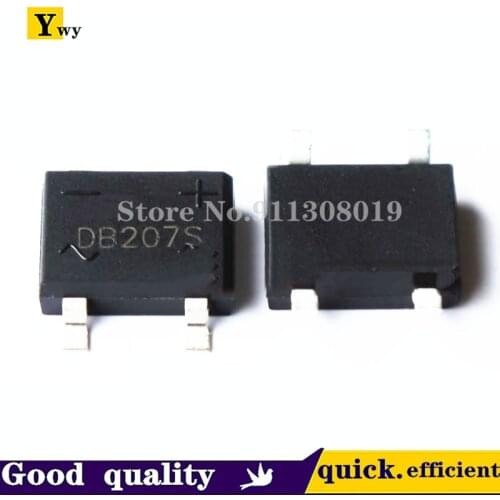 20PCS/LOT DB207S bridge stack SOP-4 SMD bridge stack 2A1000V rectifier bridge