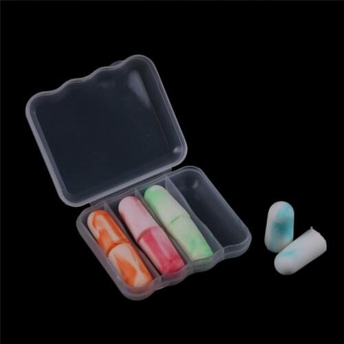 4/5Pairs Soft Foam Ear Plugs Sleep Noise Prevention Earplugs Travel Sleeping Noise Reduction Hearing Protection Health Care