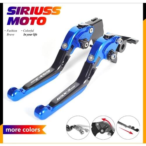 CNC Motorcycle Accessories Folding Lever Motorbike Brake Clutch Levers Case for Suzuki GSX-S1000 GSX-S 1000 1000F ABS 2015-2016
