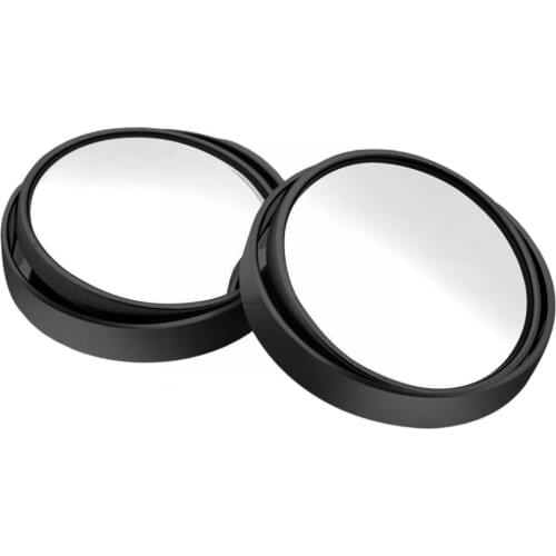 Car wide-angle parking small round mirror 360-degree high-definition rearview spot mirror wide-angle blind convex Q1N0