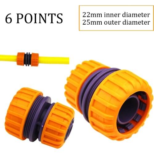 Pure Copper Garden Water Hose Quick Connector 3/4 Inch Home Watering Car Wash Hose End Connector Pipe End Fittings