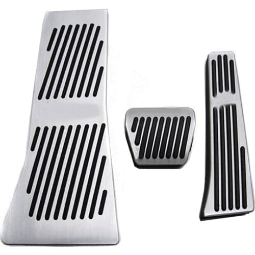 For BMW X5 X6 Series E70 E71 E72 F15 AT Accelerator Brake Foot Rest Pedal Pads,Car Accessories Styling Gas Refit Sticker styling