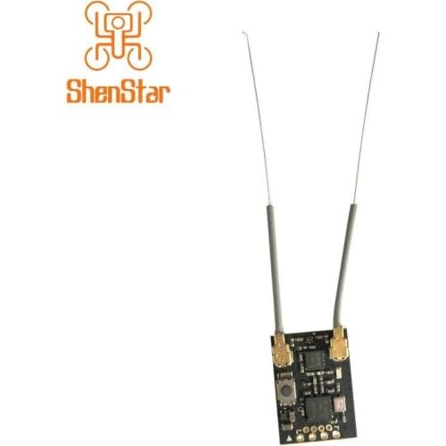 ShenStar XR602T-D 12CH SBUS Micro Mini RC Receiver Long Range Double Antenna for JUMPER T16 T18/TX16S/TX18S/JR Transmitter
