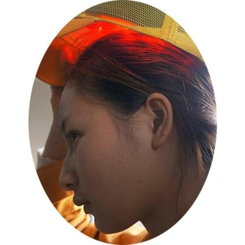 Electric Laser Hair Growth Cap Anti Hair Loss Treatment Infrared Vibration Hair Brush Care Massage Regrowth Restoration Grow