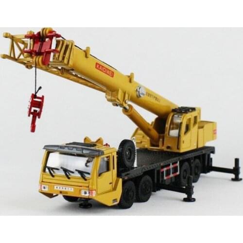 Engineering Crane Vehicles Machine Truck Diecast 1/55 Scale Metal Alloy Car Model Toys Hoisting Hoist Lifter Gifts for Boys