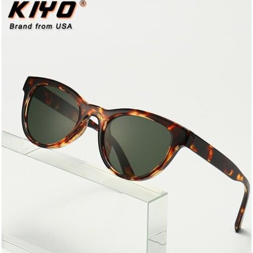 KIYO Brand 2020 New Women Men Oval Sunglasses PC Classic Sun Glasses High Quality UV400 Driving Eyewear 3893