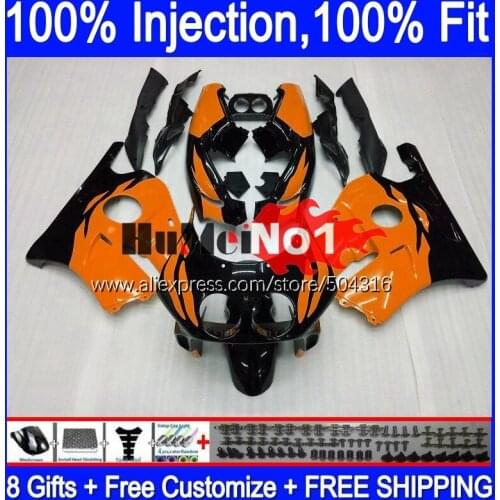 Injection Body For HONDA CBR250RR CBR 250 RR MC19 1988 1989 134MC.184 orange new CBR250 RR CBR 250RR 250R 88 89 OEM Fairing Kit