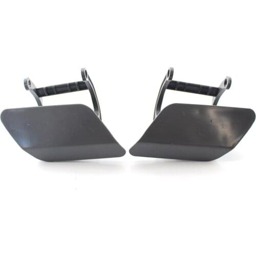 Front Bumper Headlight Headlamp Washer Cap Cover For BMW F01 F02 13-15 7 Series 51117335054, 51117335053