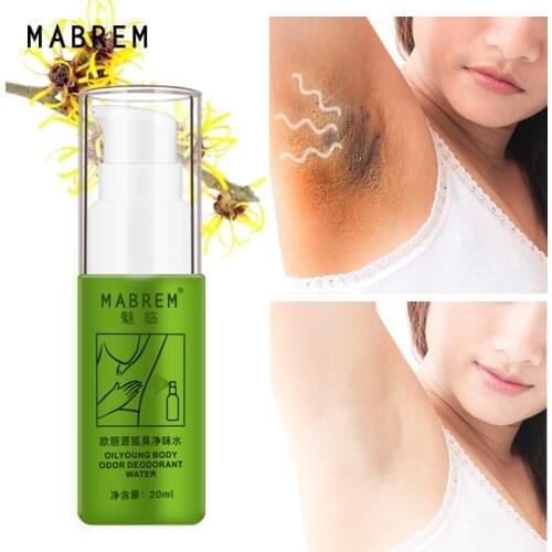MABREM Sweat Deodor Spray Perfume Removes Body Odor and Armpit Odor For Man and Woman Deodorant Essence Lasting Aroma 20ml