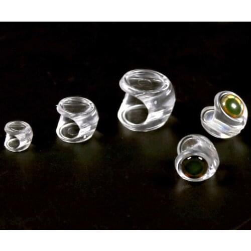 10PCS Fly Fishing Bait Lure Making Material Fly Tying Fish Skull Head for Streamer Flies with Eyes