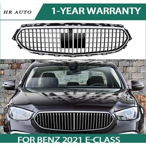 Retrofit Maybach grille vertical bar mid-grid fit for Mercedes-Benz 2021 E-Class W213 E300L E260L E350L