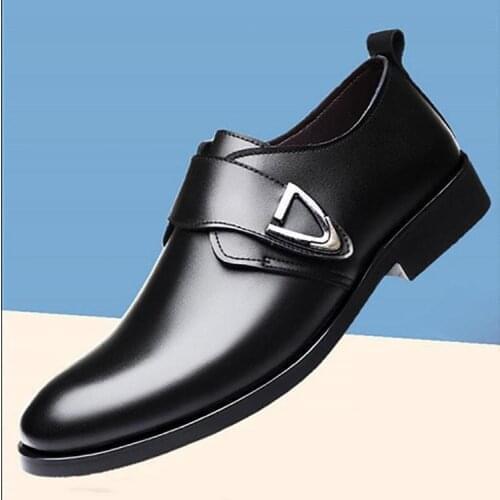 Winter New Leather Shoes Mens Fashion Mens Shoes Autumn Top Shoes Casual Zapatillas Hombre Chaussure Homme