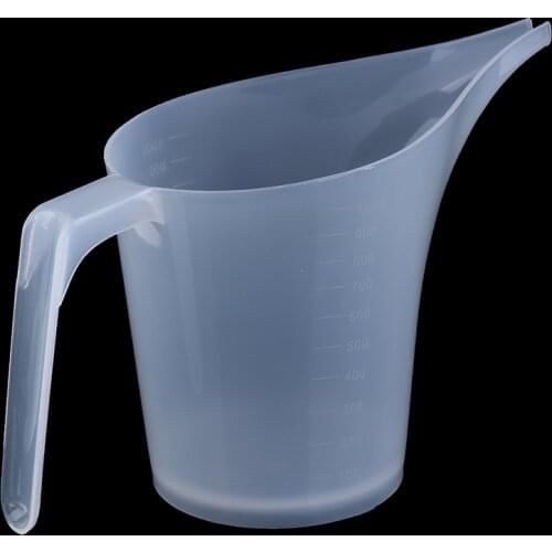 Tip Mouth Plastic Measuring Jug Cup Graduated Surface Cooking Kitchen Bakery Tool Liquid Measure Jug Supplies