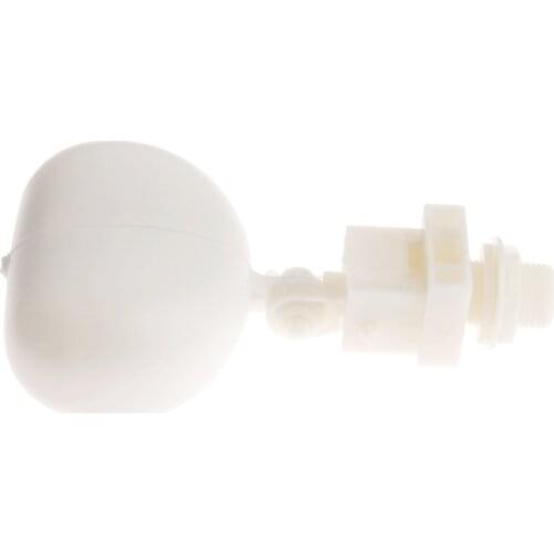 DN15 1/2 Inch OD Float Ball Valve Water Shut Off Ball Valve Automatic Aquarium Tank Fill Hydroponic Sump