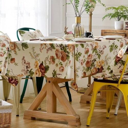 Table Cloths for Rectangular Table Decorations Wedding Table for Parties Kitchen Ornaments Household Items Birthday Table Cloth