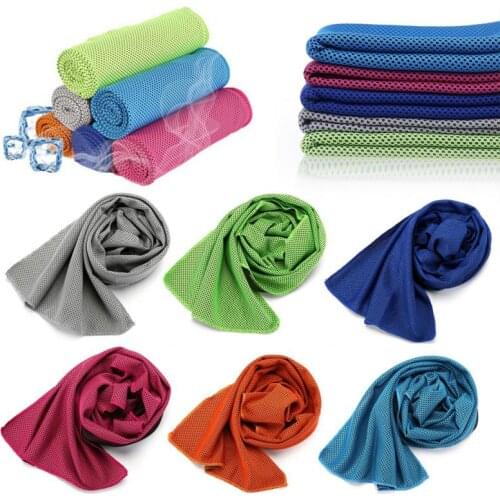 Cold Sense Towel Ice Towel Cold Sense Sports Ice Towel Cooling Ice Towel Sports Towel Microfiber Towel Cooling Neck Wrap