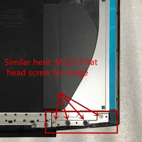 For new Dell 3590 G3 3567 3576 5570 5575 3580 3583 3582 3467 3476 3568 3562 3565 3578 3572 3468 5580 5588 2.5*3 flat head screws