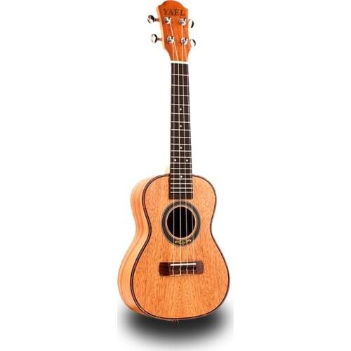 Top Quality 23 Inch 4 Strings Mahogany Ukulele Rosewood Fretboard Hawaiian Mini Guitar Acoustic Guitar Music Instrument UK2305