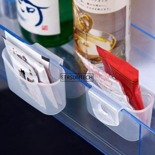 100Set Plastic Adjustable Stretchable Refrigerator Organizer Drawer Box Refrigerator Pull-out Drawers Fresh Spacer Layer Storage