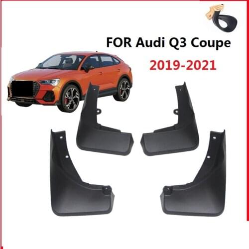 4 pcs FOR Audi Q3 Coupe 2019-2021 Mudflaps Fender mudguard splash mud flap guard fender mudguards car accessories