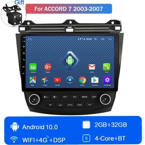 Android10 For Honda 7-generation Accord 2003 2004 2005 2006 2007 GPS navigation central control large screen integrated machine