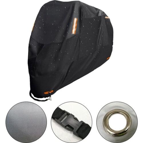 300D Motorcycle Cover M L XL 2XL 3XL 4XL Universal Outdoor Uv Protector Waterproof Bike Rain Dustproof Motor Scooter Cover