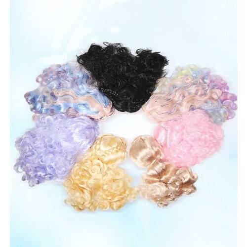 DBS 1/3 BJD Wig Hair Fashion Style Long Wave High Temperature Fiber hair for AS doll girl gift