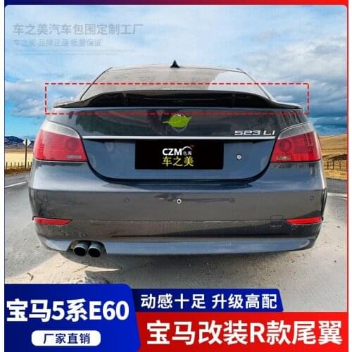 For BMW 5 series E60 E90 e92 F30high quality Carbon Fiber rear boot Wing Spoiler Rear Roof Spoiler Wing Trunk Lip Boot Cover