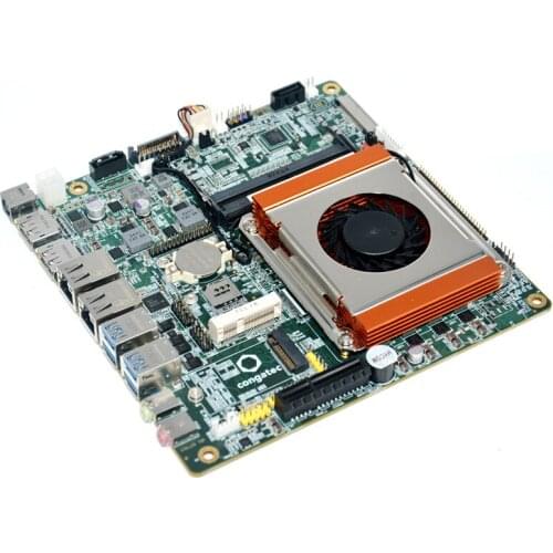 Mini computer host motherboard i7 7600U industrial control all-in-one motherboard dual Gigabit dual DP 4K